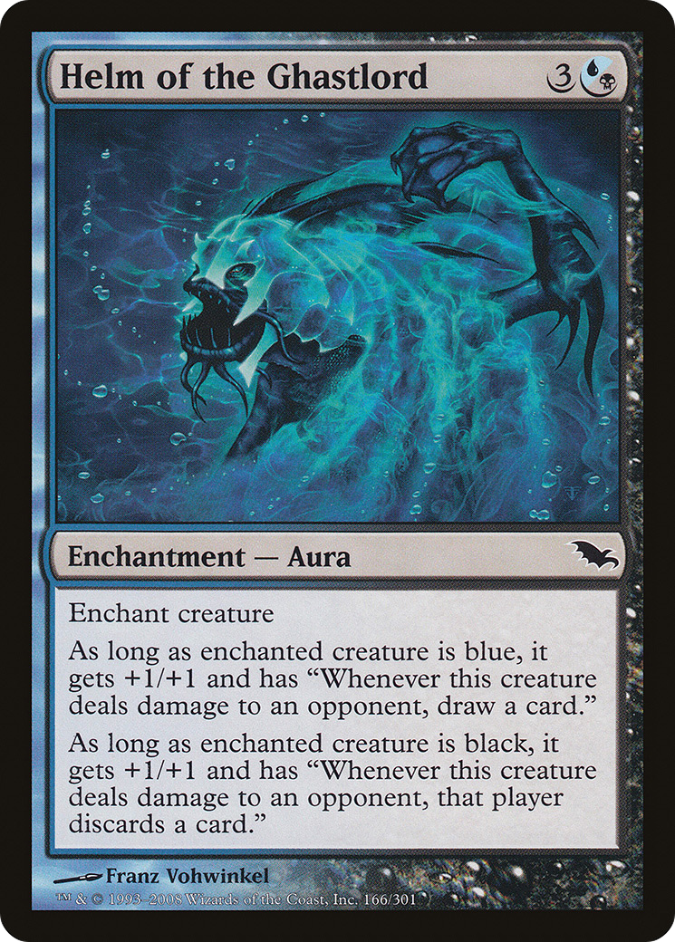 {C} Helm of the Ghastlord [Shadowmoor][SHM 166]