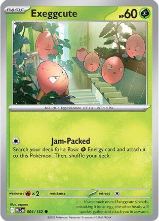 [PKM] Exeggcute (004/132) [Mega Evolutions: Base Set]
