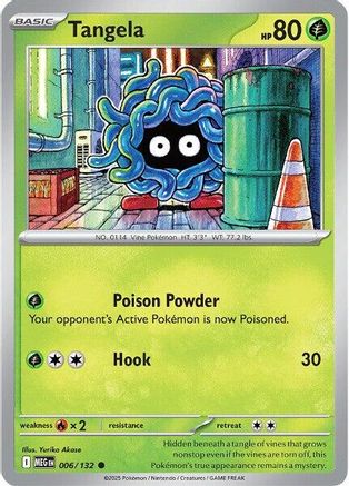 [PKM] Tangela (006/132) [Mega Evolutions: Base Set]