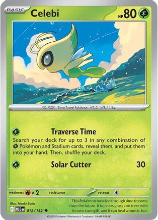 [PKM] Celebi (012/132) [Mega Evolutions: Base Set]