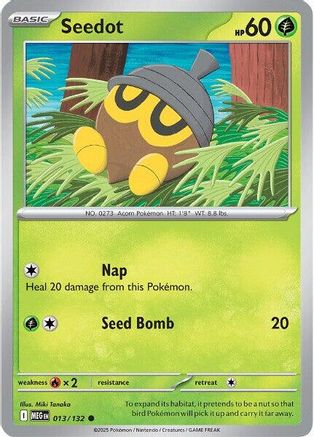 [PKM] Seedot (013/132) [Mega Evolutions: Base Set]
