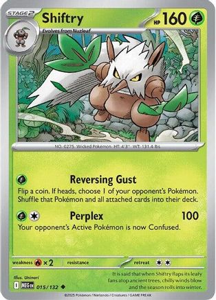 [PKM] Shiftry (015/132) [Mega Evolutions: Base Set]