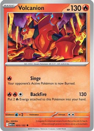 [PKM] Volcanion (025/132) [Mega Evolutions: Base Set]