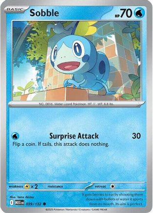 [PKM] Sobble (039/132) [Mega Evolutions: Base Set]