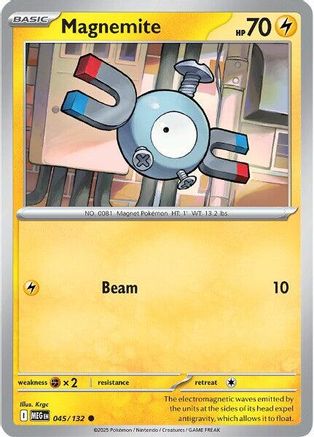[PKM] Magnemite (045/132) [Mega Evolutions: Base Set]