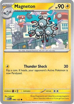 [PKM] Magneton (046/132) [Mega Evolutions: Base Set]