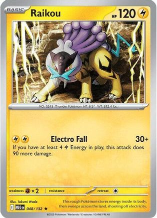 [PKM] Raikou (048/132) [Mega Evolutions: Base Set]