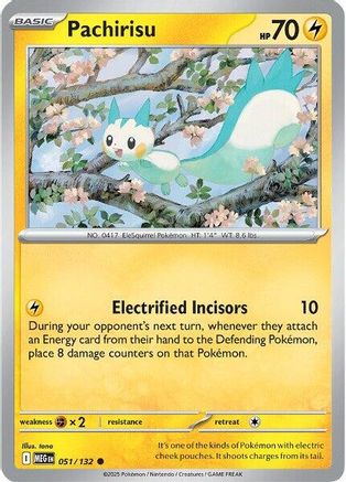 [PKM] Pachirisu (051/132) [Mega Evolutions: Base Set]