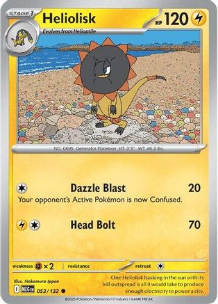 [PKM] Heliolisk (053/132) [Mega Evolutions: Base Set]