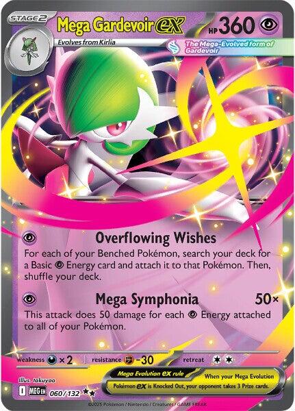Mega Gardevoir ex (060/132) [Mega Evolutions: Base Set]