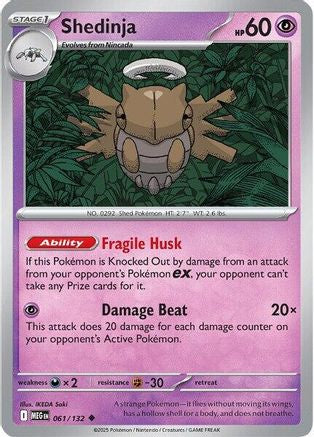 [PKM] Shedinja (061/132) [Mega Evolutions: Base Set]