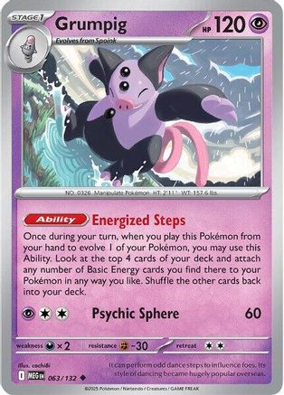 [PKM] Grumpig (063/132) [Mega Evolutions: Base Set]