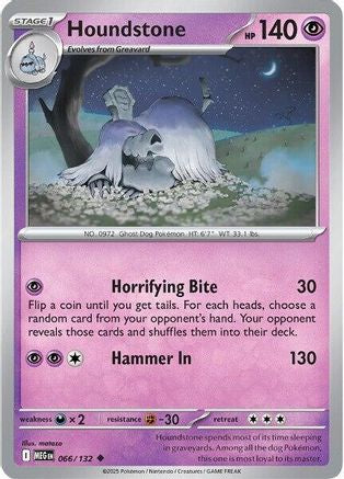 [PKM] Houndstone (066/132) [Mega Evolutions: Base Set]