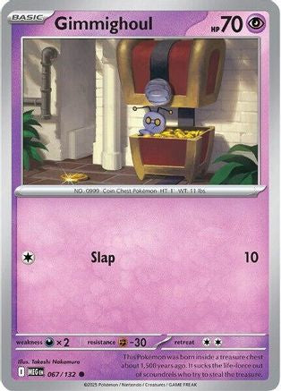 [PKM] Gimmighoul (067/132) [Mega Evolutions: Base Set]