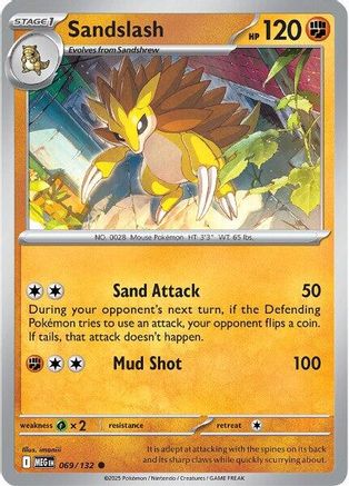 [PKM] Sandslash (069/132) [Mega Evolutions: Base Set]