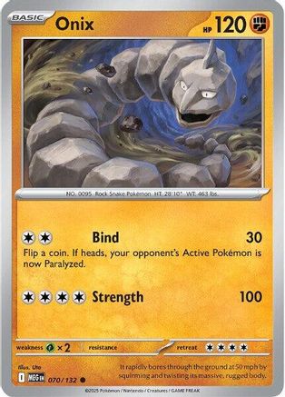 [PKM] Onix (070/132) [Mega Evolutions: Base Set]