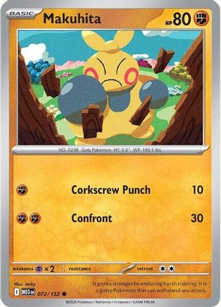 [PKM] Makuhita (072/132) [Mega Evolutions: Base Set]