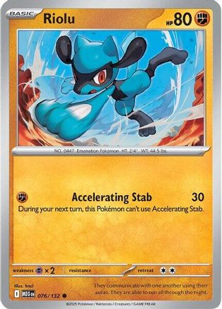 [PKM] Riolu (076/132) [Mega Evolutions: Base Set]