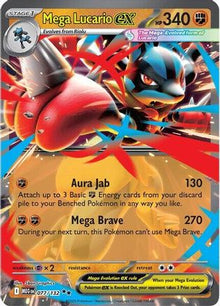 [PKM] Mega Lucario ex (077/132) [Mega Evolutions: Base Set]