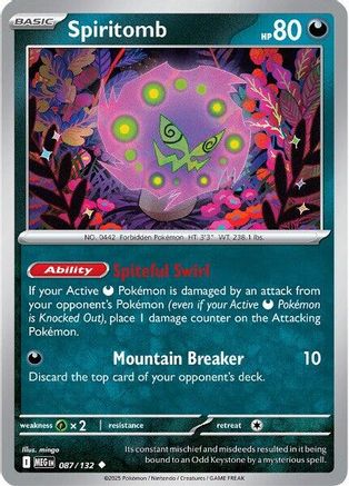 [PKM] Spiritomb (087/132) [Mega Evolutions: Base Set]