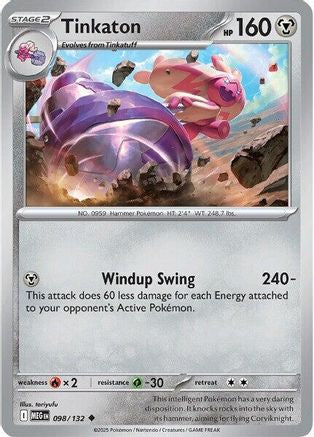 [PKM] Tinkaton (098/132) [Mega Evolutions: Base Set]