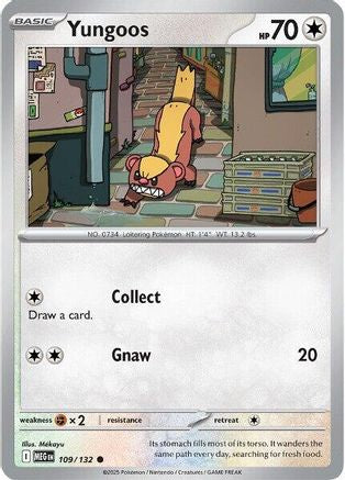 [PKM] Yungoos (109/132) [Mega Evolutions: Base Set]