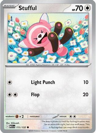 [PKM] Stufful (111/132) [Mega Evolutions: Base Set]