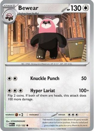 [PKM] Bewear (112/132) [Mega Evolutions: Base Set]