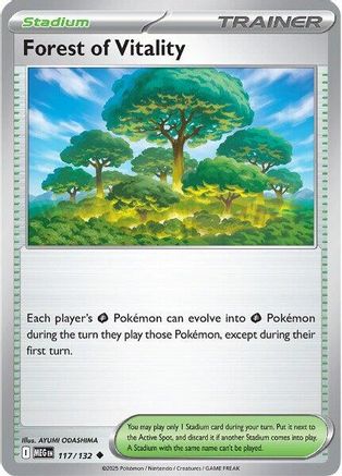 [PKM] Forest of Vitality (117/132) [Mega Evolutions: Base Set]