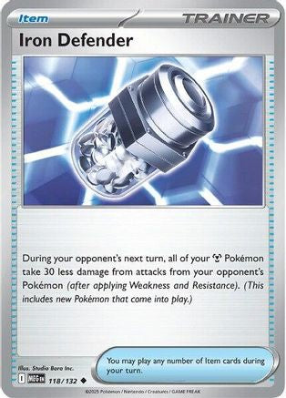 [PKM] Iron Defender (118/132) [Mega Evolutions: Base Set]