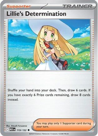 [PKM] Lillie's Determination (119/132) [Mega Evolutions: Base Set]