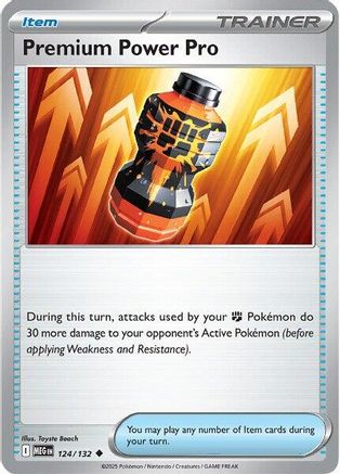 [PKM] Premium Power Pro (124/132) [Mega Evolutions: Base Set]