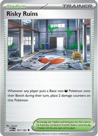 [PKM] Risky Ruins (127/132) [Mega Evolutions: Base Set]