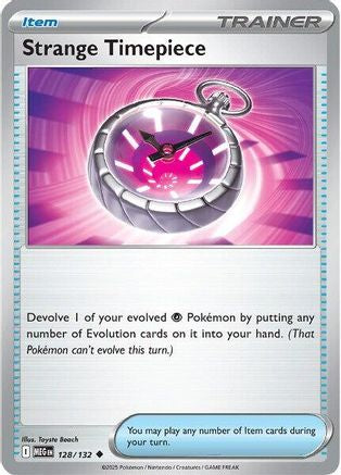[PKM] Strange Timepiece (128/132) [Mega Evolutions: Base Set]