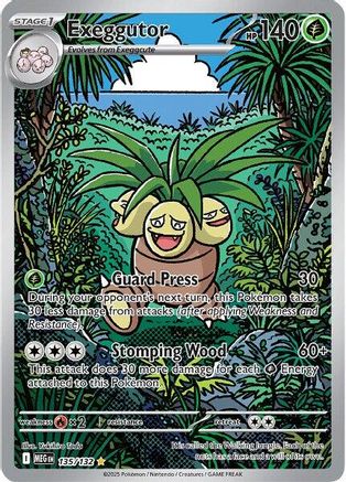 [PKM] exeggutor (135/132) [Mega Evolutions: Base Set]