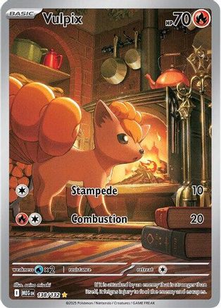 [PKM] Vulpix (138/132) [Mega Evolutions: Base Set]