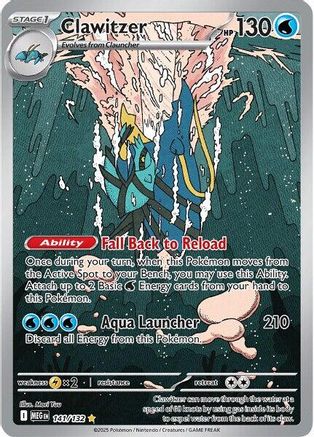 [PKM] Clawitzer (141/132) [Mega Evolutions: Base Set]