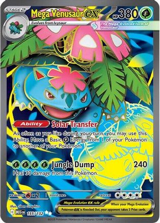 [PKM] Mega Venusaur ex (155/132) [Mega Evolutions: Base Set]