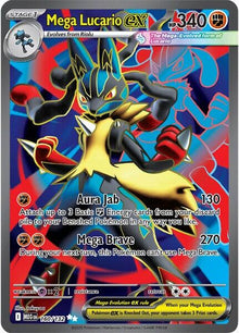 Mega Lucario ex (160/132) [Mega Evolutions: Base Set]