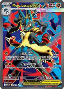 [PKM] Mega Lucario ex (160/132) [Mega Evolutions: Base Set]