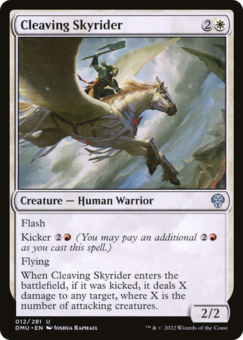 {C} Cleaving Skyrider [Dominaria United][DMU 012]