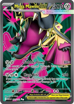 [PKM] Mega Mawile ex (162/132) [Mega Evolutions: Base Set]