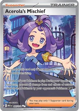 [PKM] Acerola's Mischief (165/132) [Mega Evolutions: Base Set]