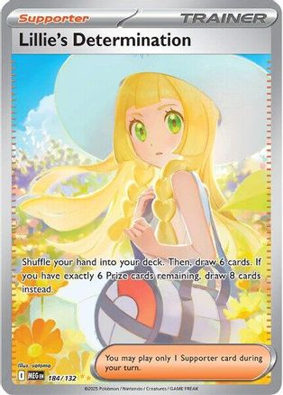 [PKM] Lillie's Determination (184/132) [Mega Evolutions: Base Set]