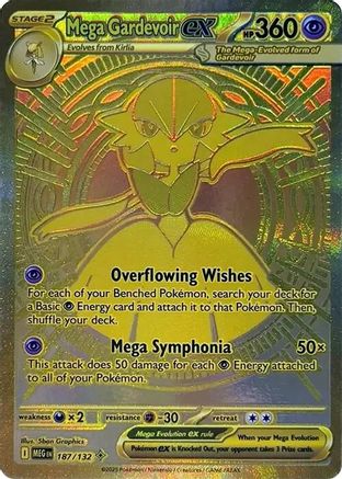 [PKM] Mega Gardevoir ex (187/132) [Mega Evolutions: Base Set]