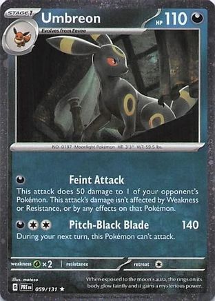 [PKM] Umbreon (059/131) (Cosmos Holo) [Miscellaneous Cards]