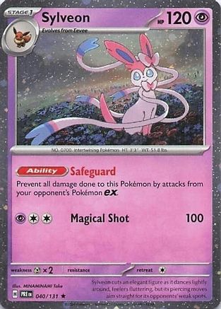 [PKM] Sylveon (040/131) (Cosmos Holo) [Miscellaneous Cards]