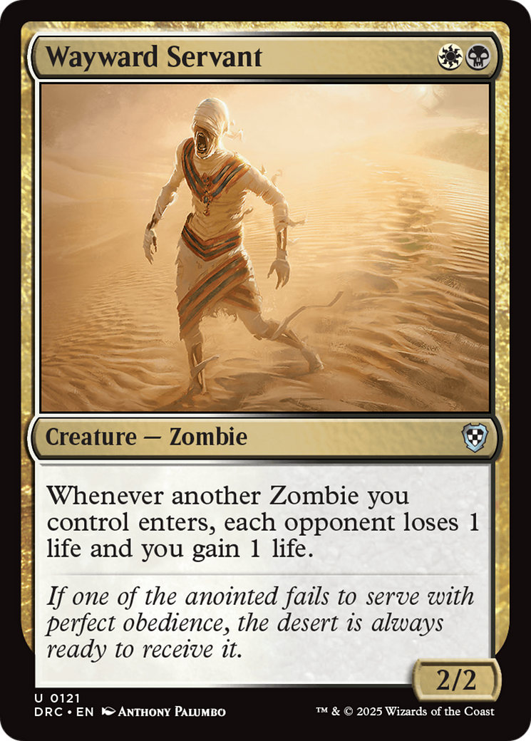 {C} Wayward Servant [Aetherdrift Commander][DRC 121]