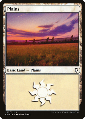 {B}[CM2 283] Plains (283) [Commander Anthology Volume II]