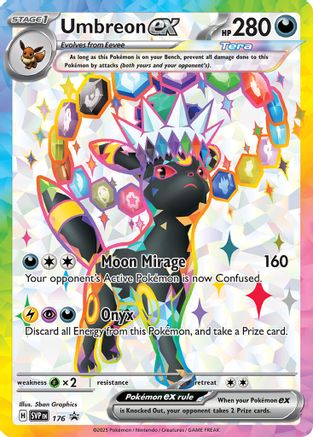 [PKM] Umbreon ex - 176 SVP  - Holofoil SV Scarlet & Violet Promo Cards - Promo